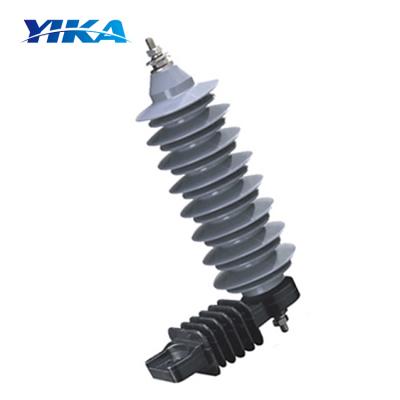 China 21kv 5ka 21 KV Polymer 20kv Surge YH5W-21 Lightning Arrester for sale