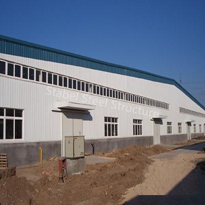 China Pre-Made Factory Constructed Steel Structure Workshop in Ethiopia for sale