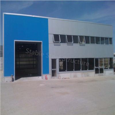 China Portal Frame Light Steel Structure Mechanical Workshop with High Quality for sale