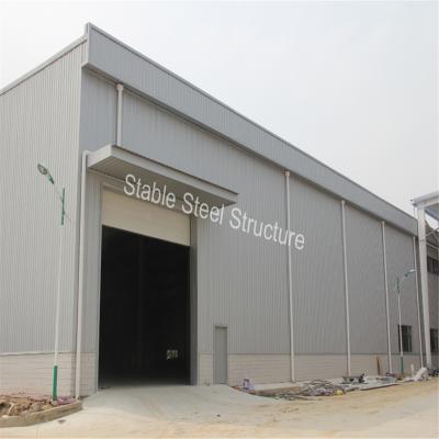 China Prefabricated Parapet Wall Steel Structure Workshop for France for sale