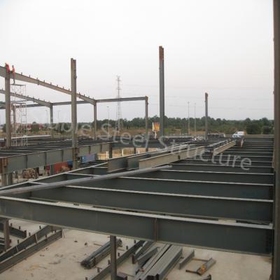 China Light Steel Construction Structures Workshop with Best Design for sale