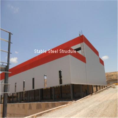 China Libya Prefab Steel Structural Warehouse with Corrosion Protection for sale