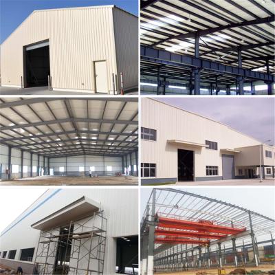 China Light Gauge Prefabricated Construction Steel Warehouse Building with Nice Design for sale