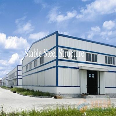 China Large Span Pre-Engineered Steel Structure Warehouse with Modern Design for sale