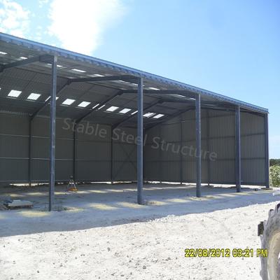 China Structural Corrugated Design Modular Steel Warehouse Building Shed for sale