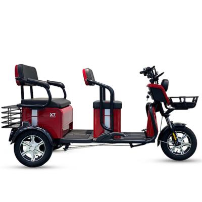 China 2022 quality best selling differential manufacture passenger china scooter electric tricycle with roof for sale