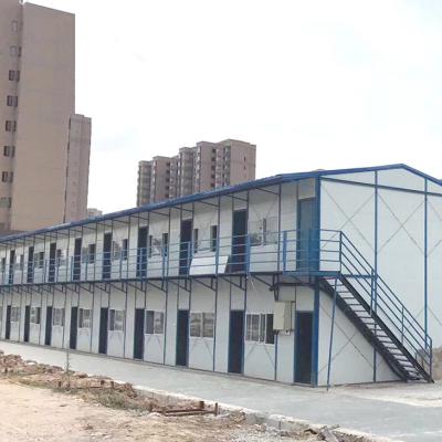 China Modern Fast Build Prefab Building Lightweight Steel Structure House For Temporary Project Office Dormitory for sale