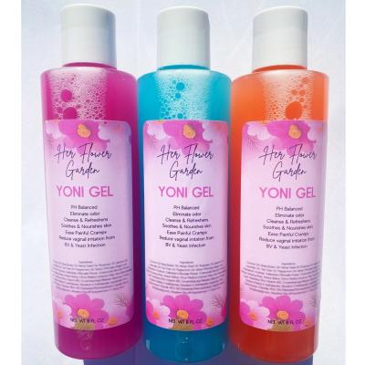 China Private Label Pure Herbal Peach Yoni Gel For Natural Feminine Wash for sale