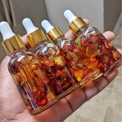 China Pure Herbal Private Label Rose Petal Yoni Anti-Inflammatory Care Oil for sale