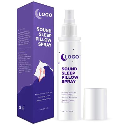 China Pillow Sprays For Sleep Private Label Deep Sleep Spray Made With Lavender Essential Oils Sleep Pillow Spray for sale