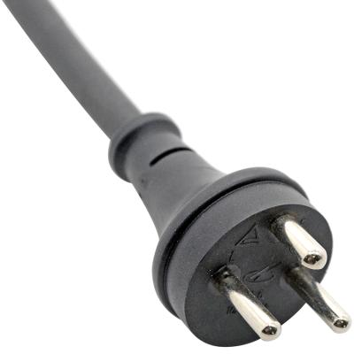 China Industrial Equipment Denmark Standard 3 Pin AC Female End Type Stripped Power Cord With TUV Certification for sale