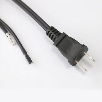 China Industrial Equipment UL CUL Standard NEMA 1-15P 16AWG/2C 13A 125V 2 Pin Color Power Cord for sale