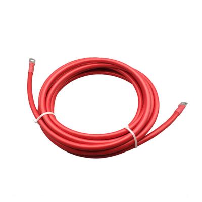 China Industrial Passed TUV ROHS And Vertical Insulation CPE Jacket DC 1500V 90C Test Pressure Rate Flame Engine Marine Battery Cable 25 mm for sale