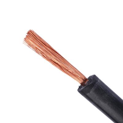 China TUV Welding Machine Certified IEC60332-1 Passed Vertical Flame Test 4/0 2/0 Welding Cable for sale