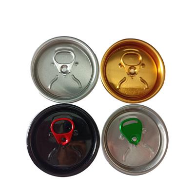 China Aluminum Beverage Factory Supplier 202 Drunk Beer Beverage Can Easy Open Lid for sale