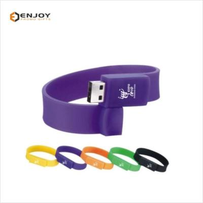 China Silicone Animal Wristband Full Capacity 2G/4G/8G/16G/32G USB Flash Drive for sale