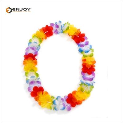 China Custom Promotional Decoration Beautiful Hawaii Flower Garland for sale