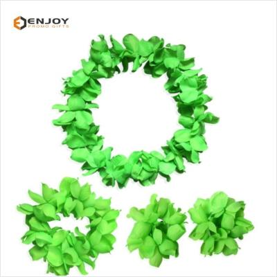 China Decoration Beautiful Logo Hawaii Flower Lei Custom Made Promotional for sale