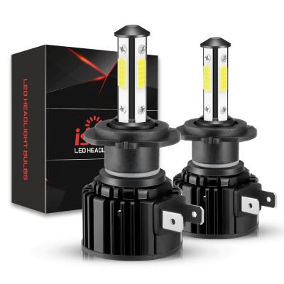 China Auto Car Headlight Isincer COB Car Ledheadlight fari a Led H7 Led Headlight 12V Bulb for sale