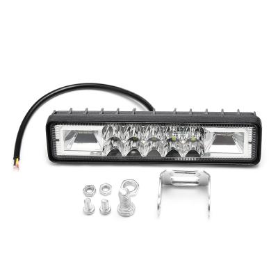 China Car led work lamp luz led trabajo para carro 12V work light bar for truck Jeep Universal for sale