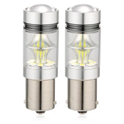 China Easy To Install New 2X Car T15 LED Car Auto Rear Fog Lamp DRL Light Tail Brake Light Bulb Super Bright White Turn Signals for sale