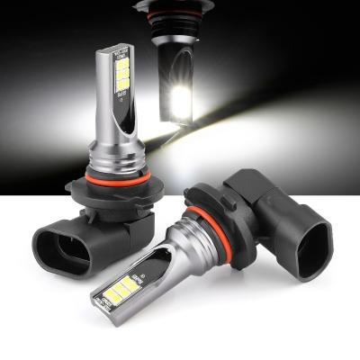 China 2pcs LED headlight drl led daytime running light 6000K led fog lights 9005 light universal for sale