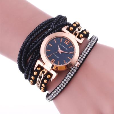 China 2018 Hot Sales Water Resistant OEM Wrist Watch For Women Factory Watch For Women Weave Strap Cheap Price Fashion Women Wrist Watches for sale