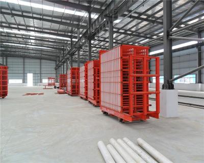 China Red And Full Set EPS Cement Sandwich Panel Production Line With Large Production Capacity for sale