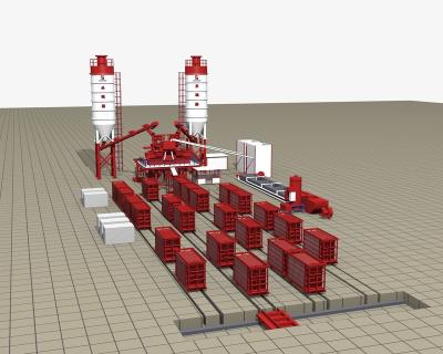 China Red and Complete System Sunrise EPS Cement Sandwich Panel Production Line with Good Price and Big Capacity for sale