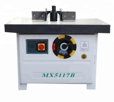 China Building Material Shops MX5117B Single Axis Milling Machine Vertical Wood Shaft Shaper with Sliding Table Shaft Moulder for sale