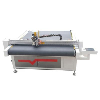 China Optional Automatic Oscillating System CNC Leather Cutting Machine Oscillating Knife With High Precision Automatic Leather Cutting Machine for sale