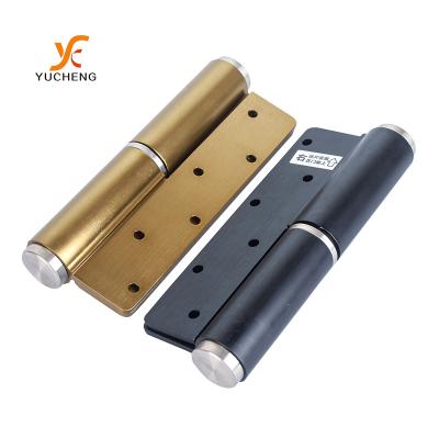 China Coastal Heavy Duty Hydraulic E Type 6 Inch Flag Buffer Door Hinges Automatic Soft Closer Hinge For Aluminum Door for sale