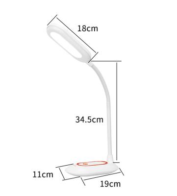 China Adjustable Modern Design Folding SML Study Desk Lighting Work Light USB LED On/Off Switch Adjustable Bedroom Table Lamp for sale