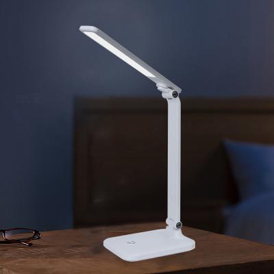 China Modern SML Customized USB Rechargeable LED Desk Table Portable Reading Studying Lamp for sale