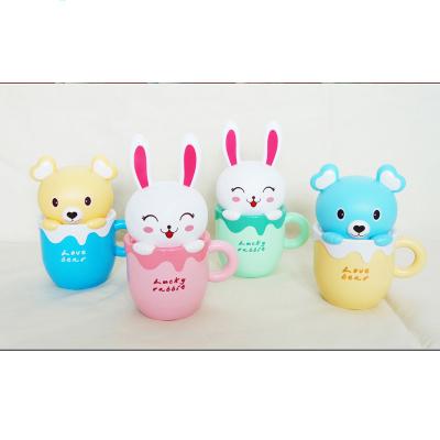 China Cute Cup SML USB LED Night Lights Lamp Children's Adorable Cartoon Night Lamp for sale