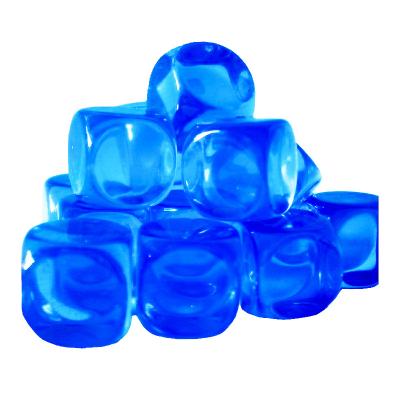 China Wholesale Custom Blank Die Set Blue Transparent Serrated Bulk Plastic Dies Acrylic for sale