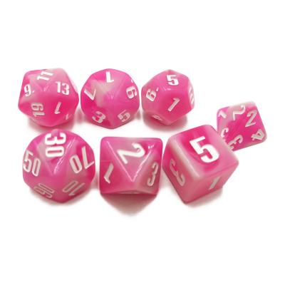 China Game playing custom dice dnd dice set for sale