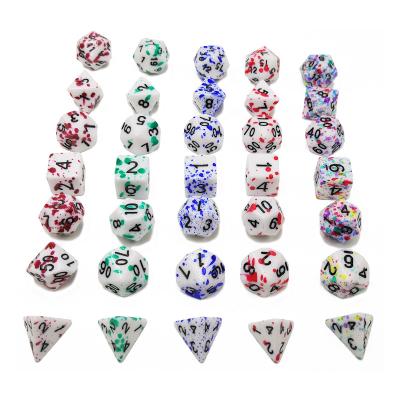 China DND/RPG Acrylic Custom Dice Set for sale