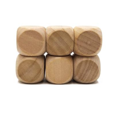 China Classic KTV.Bar.Family Entertainment Design Round Corner Wooden Dice For Board Game for sale