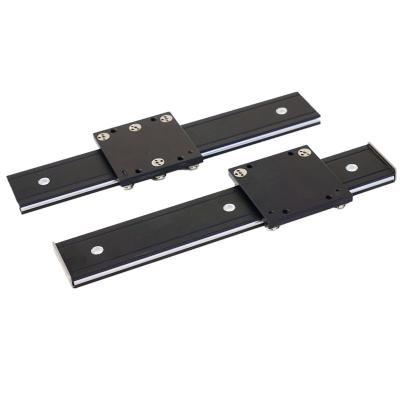 China Black Double Shaft Roller Linear Rail OSGR15 OSGB10N-4UU Linear Rail OSGR15 OSGB10N-4UU Oxidation Guide Rail Furniture Inner Rail for sale