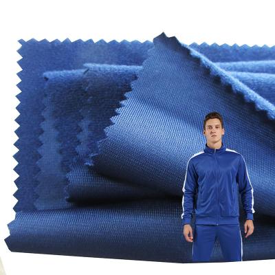 China Anti-pilling one side anti-static honest prices with 100% brushed polyester knit fabric for breathable sports pants for sale