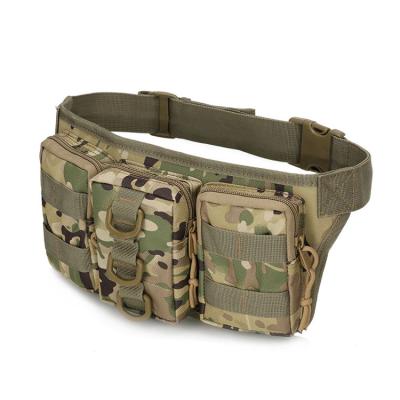 China Factory Waterproof Original Stock Waist Pouch Military Tactical Bag Increasing Pouch With Houndstooth Hanging System for sale