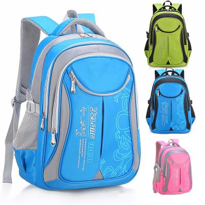 China Waterproof 2018 wholesale durable waterproof nylon school bags for girls and boys for sale