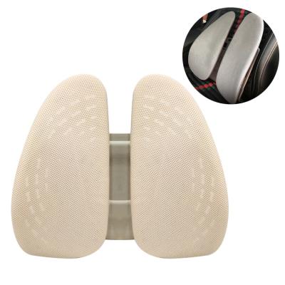 China Sports car waist by ergonomic summer office cushion car massage waist pad for sale