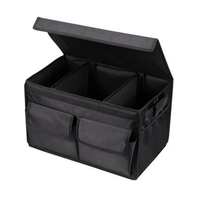 China Large Capacity Factory Original OEM Customized Durable Foldable Car Trunk Storage Box Organizer Bag for sale