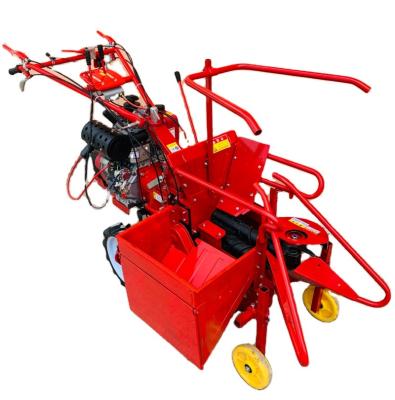 China Corn Straw Crushing Self Propelled Multifunctional Corn Breaking Machine Mini Corn Harvester for sale