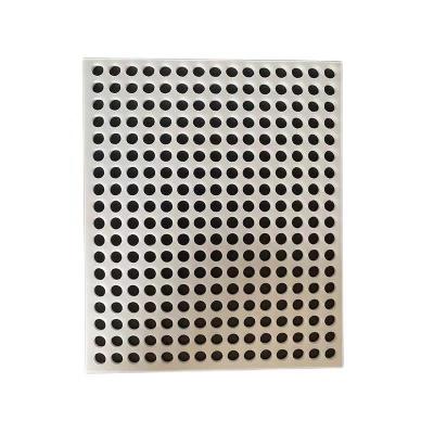 China Perforated Plate Metal Plate Galvanized Perforated Mesh Round Hole For Factory Noise Reduction for sale