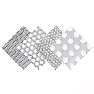 China Perforated Metal Plate Factory Punching To Mesh Multiple Hole Shapes Back Customization for sale