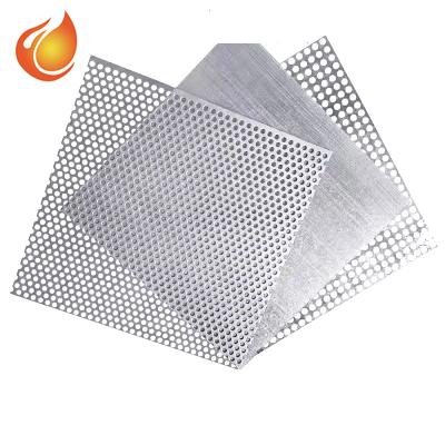 China Perforated Plate Hot Selling Multiple Hole Shapes Punching Mesh For Supermarket Goods Shelf Storage Rack for sale