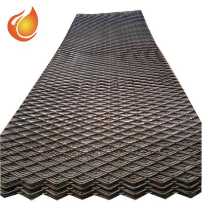 China Heavy Duty Expanded Expanded Plate Stainless Steel Metal Mesh Expanded Diamond Shaped Mesh for sale